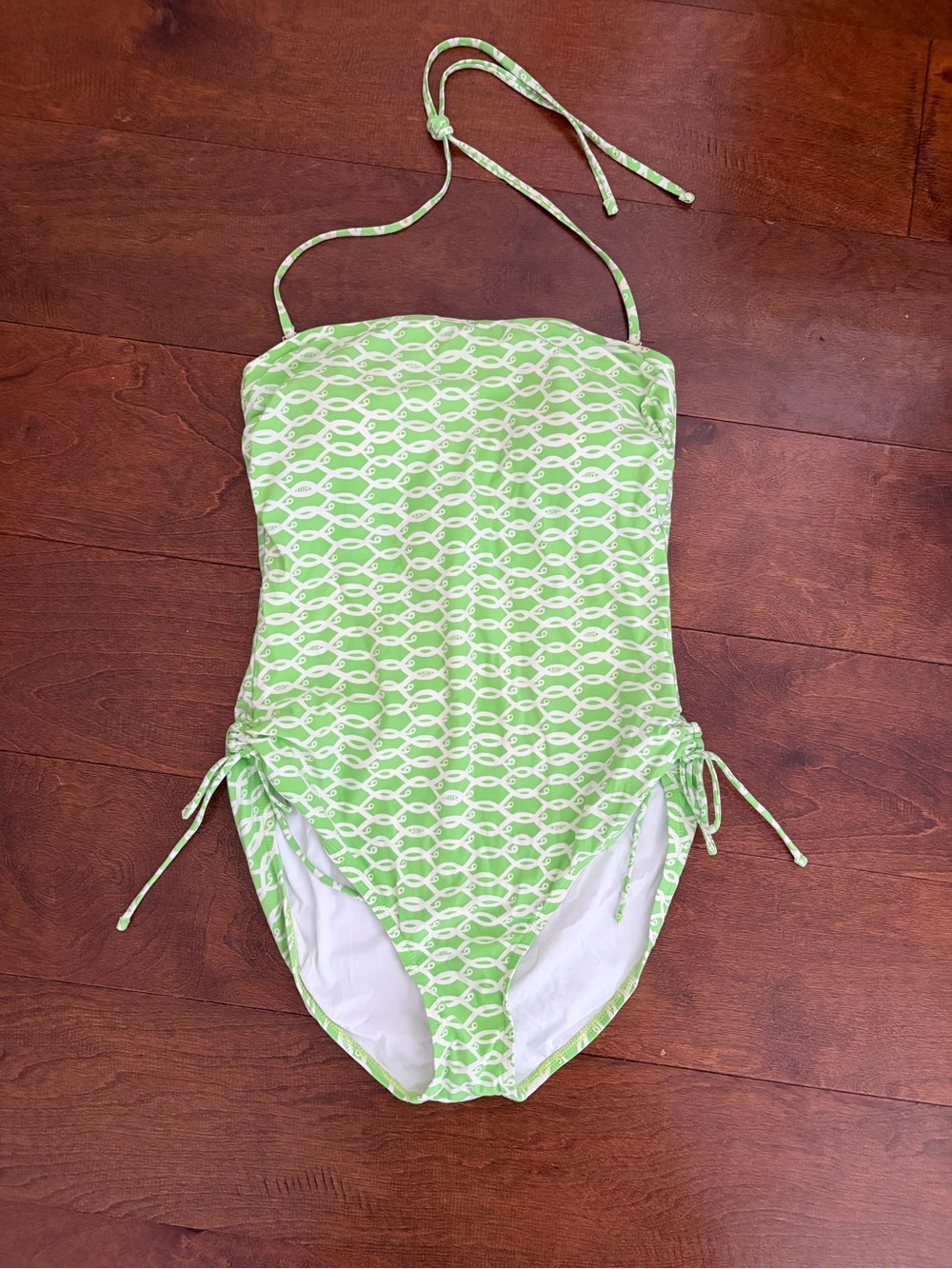 Lilly Pulitzer Rita Fish Print One-Piece Swimsuit